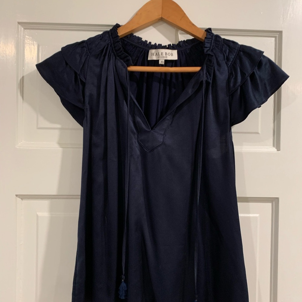Hale Bob Women's Navy Top